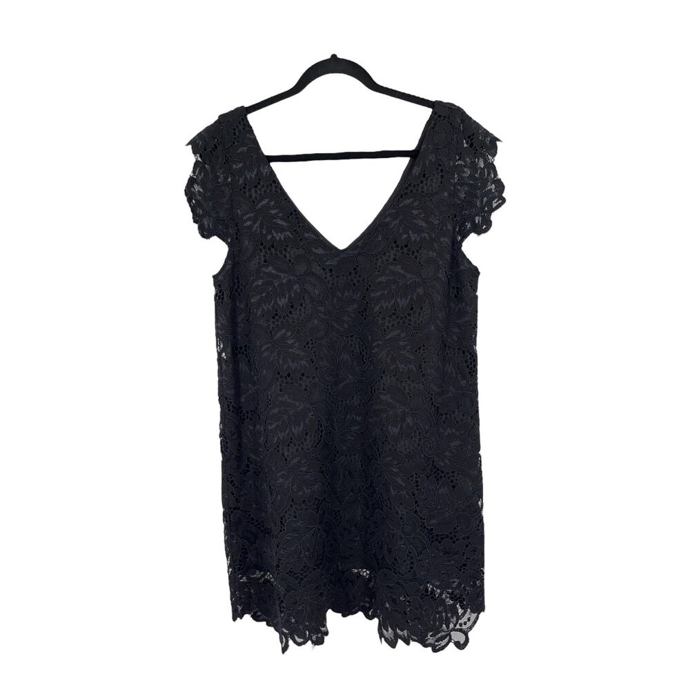 BB Dakota dress Jacqueline Lace shift black Medium M